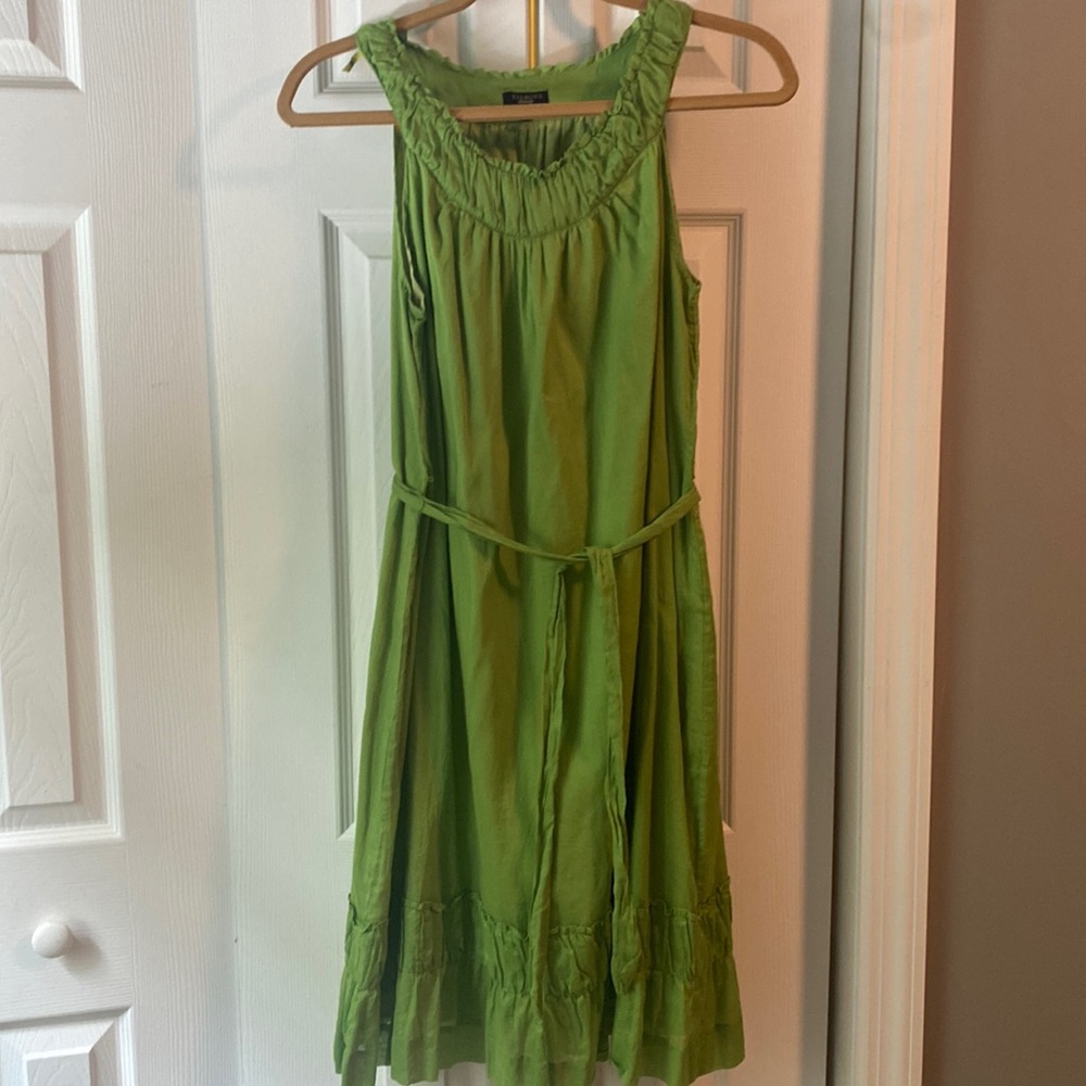 Talbots pretty green dress. Size 4